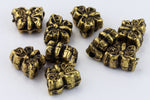 5mm Antique Gold Butterfly Bead #MPB145