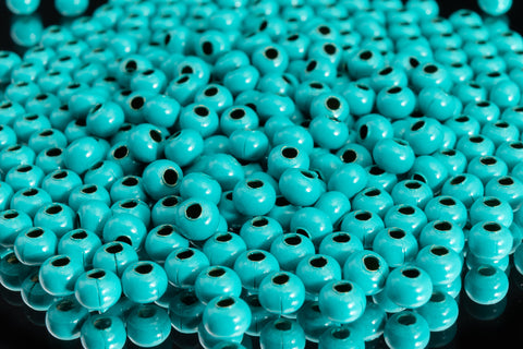8/0 Turquoise Metal Seed Bead