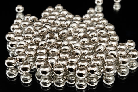 6/0 Nickel Plated Metal Seed Bead #MTB005