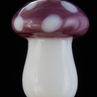 14mm Purple Glass Mushroom #MUSH005-General Bead