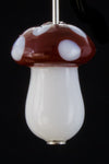 14mm Brown Glass Mushroom #MUSH006-General Bead