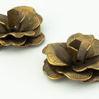10mm x 22mm Antique Brass Blossom Bead Cap #NBF006-General Bead