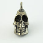28mm Pewter Skull Charm #NBS004-General Bead