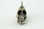 28mm Pewter Skull Charm #NBS004-General Bead