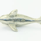 22mm Pewter Dolphin Charm #NBS015-General Bead