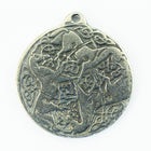 28mm Pewter Celtic Horse Trinity Charm #NBS017-General Bead