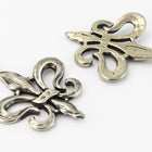 33mm Pewter Fleur de Lis Charm #NBS037-General Bead