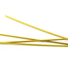1.5" 21 Gauge Yellow Niobium Head Pin #NFA014-General Bead