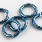6mm Baby Blue Niobium Jump Ring 20 Gauge #NFC015-6-General Bead