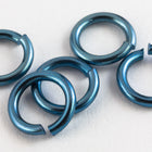 4mm Color Mix Niobium Jump Ring 20 Gauge (96 Pcs) #NFX015-4-General Bead