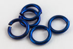 4mm Color Mix Niobium Jump Ring 20 Gauge (96 Pcs) #NFX015-4-General Bead