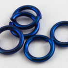 6mm Dark Blue Niobium Jump Ring 20 Gauge #NFE015-6-General Bead