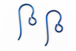 20mm Dark Blue Niobium Shepherd Hook Ear Wire #NFE017-General Bead