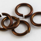 4mm Brown Niobium Jump Ring 20 Gauge #NFH015-4-General Bead