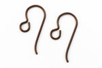 20mm Brown Niobium Shepherd Hook Ear Wire #NFH017-General Bead