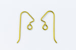 22mm Yellow Niobium Angular Ear Wire #NFM017-General Bead