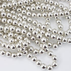60" Strand 3mm Silver Plastic Pearls #PAC004-General Bead