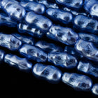 30" Strand 4mm x 7mm Lilac "Biwa" Style Faux Pearls #PBW006-General Bead