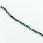 30" Strand 4mm x 7mm Gunmetal "Biwa" Style Faux Pearls #PBW009-General Bead