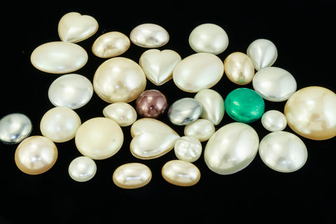 Plastic Pearl Cab Mix #2-General Bead