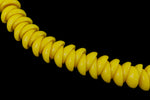 4mm x 8mm Opaque Yellow Piggy Bead (50 Pcs) #PIG018-General Bead