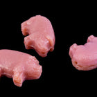 17mm x 12mm Opaque Pink Pig Bead #PIG1-General Bead