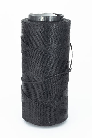 Black Knot-it! Waxed Brazilian Poly Cord (144 Meter) #CDY004