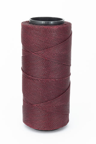 Burgundy Knot-it! Waxed Brazilian Poly Cord (144 Meter) #CDY006