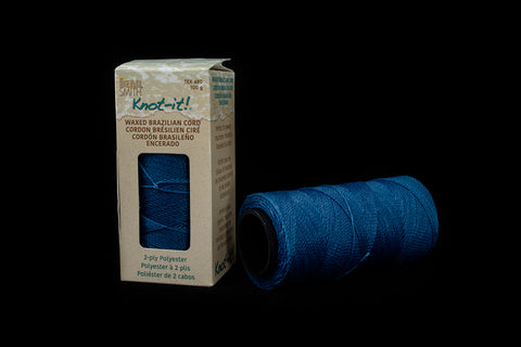 Deep Ocean Knot-it! Waxed Brazilian Poly Cord (144 Meter) #CDY013