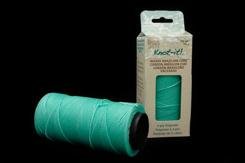 Seafoam Knot-it! Waxed Brazilian Poly Cord (144 Meter) #CDY022