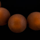 12mm Chestnut Polaris Bead (10 Pcs) #POL005-General Bead