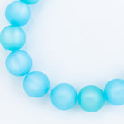 12mm Aqua Polaris Bead (10 Pcs) #POL006-General Bead