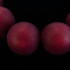 12mm Cranberry Polaris Bead (10 Pcs) #POL007-General Bead