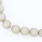 12mm Light Gray Polaris Bead (10 Pcs) #POL009-General Bead