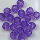 Beadery Transparent Amethyst Faceted Round Beads (6mm, 8mm, 10mm)-General Bead