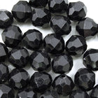 Black Quality Plastic Faceted Bead-General Bead