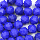 Blue Quality Plastic Faceted Bead-General Bead