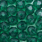 Emerald Quality Plastic Faceted Bead-General Bead