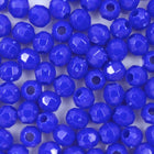 Blue Quality Plastic Faceted Bead-General Bead