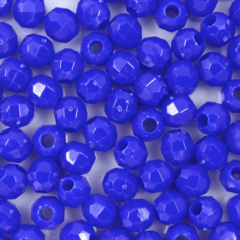 Quality Opaque Blue Plastic Bead-General Bead
