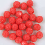 Quality Opaque Coral Plastic Bead-General Bead