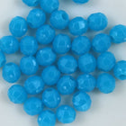 Turquoise Quality Plastic Faceted Bead-General Bead