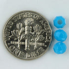 Turquoise Quality Plastic Faceted Bead-General Bead