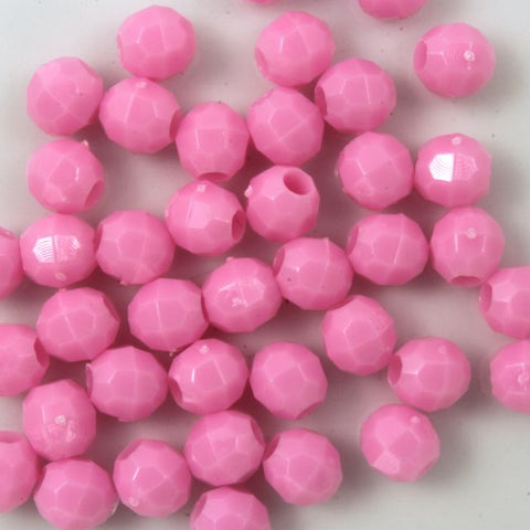 Quality Opaque Lt. Pink Plastic Bead-General Bead