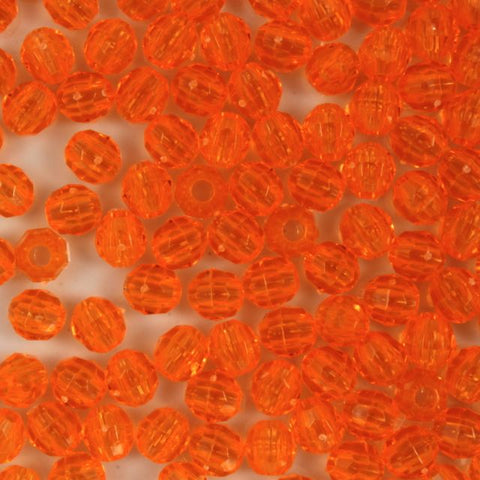 Quality Orange Plastic Bead-General Bead