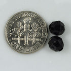 Black Quality Plastic Faceted Bead-General Bead