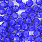 Blue Quality Plastic Faceted Bead-General Bead