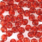 Beadery Transparent Tortoise Faceted Round Beads (6mm, 8mm)-General Bead