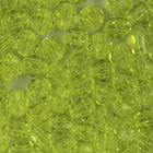 Transparent Yellow Quality Plastic Faceted Bead-General Bead