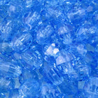 Beadery Transparent Light Sapphire Faceted Round Beads (4mm, 6mm, 8mm, 10mm)-General Bead